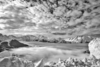 La photographie noir & Blanc | Cyrille Quintard Photography : Tableau photo de montagne