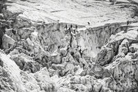 Ascension du Mont-Blanc – Les pionniers sur le glacier, 1860