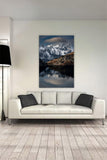 Photo du Lac Noir en Oisans – Vue sur le Pic de Belledonne