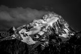 Photo de la Muzelle en noir et blanc – Oisans