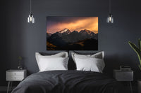 La Muzelle au couchant – Photo de montagne en Oisans