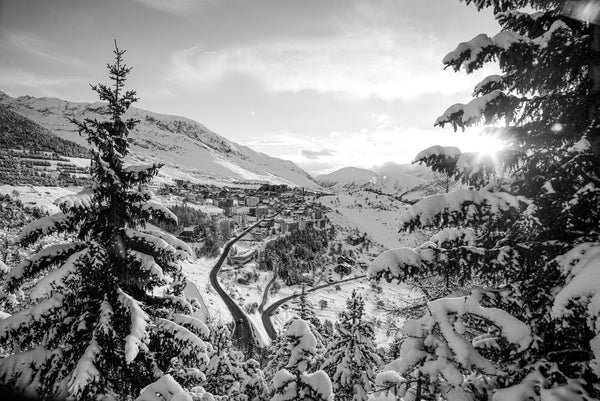 Photo Alpe d'Huez par le panoramique.