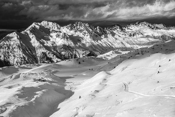 Belledone la belle (Photographie noir et blanc) - Cyrille Quintard Photography : Tableau photo de montagne