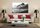 La Meije en noir et blanc - Cyrille Quintard Photography : Tableau photo de montagne