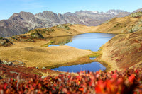 Lac Oisans en automne : (Photographie couleur) - Cyrille Quintard Photography : Tableau photo de montagne