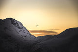 L'avion et sa montagne. - Cyrille Quintard Photography : Tableau photo de montagne