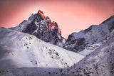Photo de montagne la Meije rosée - Cyrille Quintard