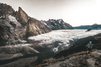 Photo de sport représentant la dent du géant dans le val veny - Cyrille Quintard Photography : Tableau photo de montagne