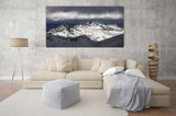 Photographie panoramique de la chaine de belledone (2:1) - Cyrille Quintard Photography : Tableau photo de montagne