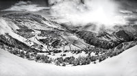 Photographie panoramique des grandes rousses (2:1). - Cyrille Quintard Photography : Tableau photo de montagne