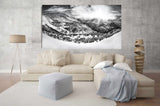 Photographie panoramique des grandes rousses (2:1). - Cyrille Quintard Photography : Tableau photo de montagne