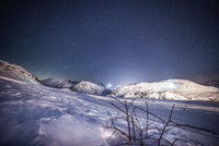 Photo montagne Sarenne by night.