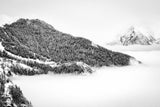 Tableau photo de montagne : Maronne en noir et blanc . - Cyrille Quintard Photography : Tableau photo de montagne