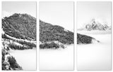 Tableau photo de montagne : Maronne en noir et blanc . - Cyrille Quintard Photography : Tableau photo de montagne